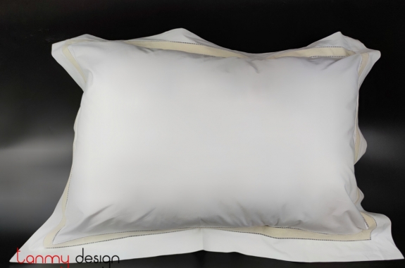 Pillowcase set - linen patch